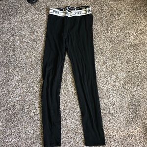 PINK black leggings!